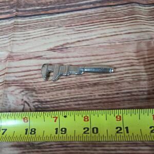 Vintage Miniature Adjustable Wrench Charm or Toy Tool arcade